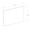 Azar Displays Clear Plastic Jigsaw Puzzle Board w/ round corners Size 23.5 x 31.5, PK2 952332 - alternate 3